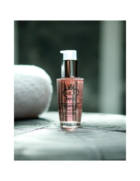 Aceite de Cabello RICO Queratina 65.2 g - Brillo y Anti-Frizz