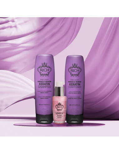 Aceite de Cabello RICO Queratina 65.2 g - Brillo y Anti-Frizz