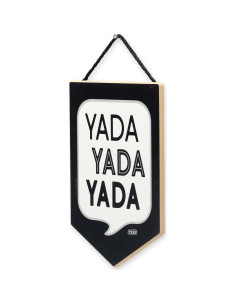 Decoración de Pared Madera Yada Yada Yada Open Road 14x21 cm 2