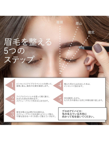 Pinzas Guru para Cejas - Set de 2, Acero Inoxidable, Verde