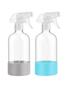 Botellas de Spray de Vidrio FANSTINOW 16 oz Reutilizables 2 Pzas