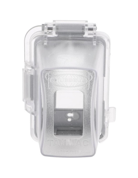 Cubierta de Enchufe Eléctrico TayMac MM720C 1-Gang Resistente