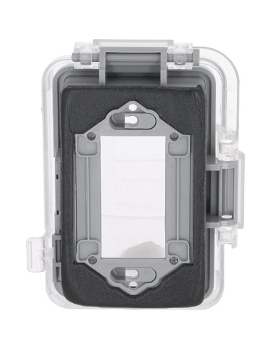 Cubierta de Enchufe Eléctrico TayMac MM720C 1-Gang Resistente