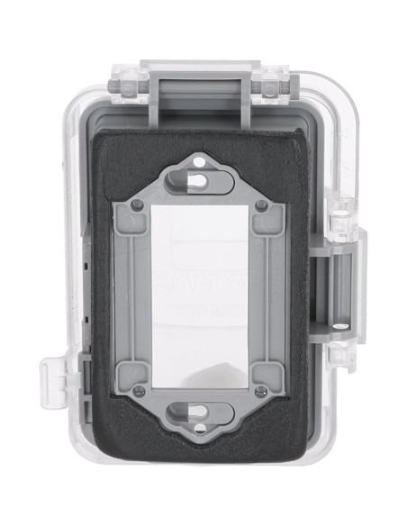 Cubierta de Enchufe Eléctrico TayMac MM720C 1-Gang Resistente