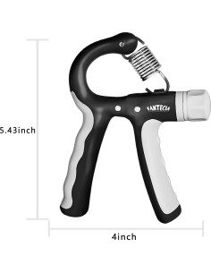 Fortalecedor de Agarre FANTECIA 2 Paquetes Ajustable 5-20 kg 2