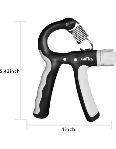 Fortalecedor de Agarre FANTECIA 2 Paquetes Ajustable 5-20 kg