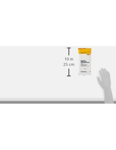 Toallitas de limpieza para granito y piedra AmazonCommercial, 120 unidades