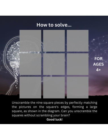 Rompecabezas B. Dazzle Globos de Aire Caliente 9 Piezas