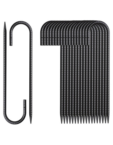 Estacas de Rebar MSWY 30.48 cm 20 Piezas Alta Resistencia