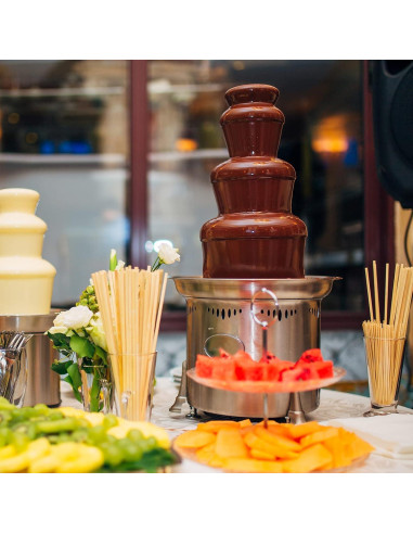 200 Pinchos de Bambú 4" TONGYE para Aperitivos y Brochetas