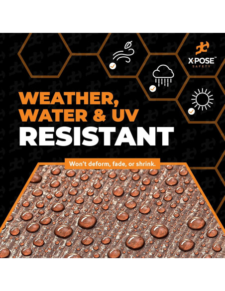 Lona de Polietileno Marrón 2.57 kg 10x10 impermeable Xpose Safety