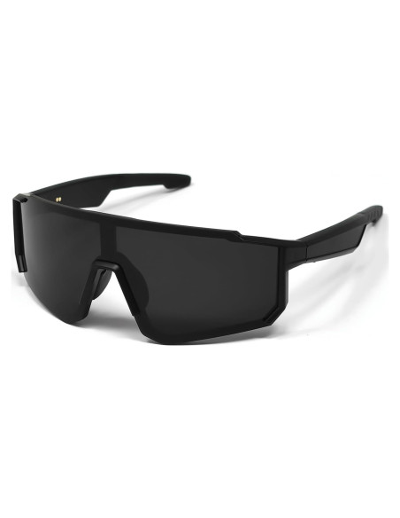 Gafas Deportivas Inteligentes QJF Gris Bluetooth UV400