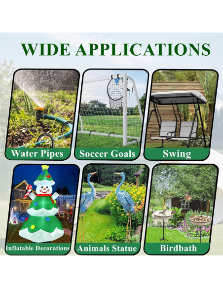 Estacas de Rebar MSWY 30.48 cm 20 Piezas Alta Resistencia