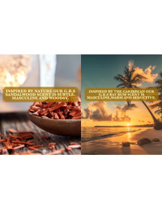 Jabón de Afeitar G.B.S 85g - 2 Fragancias Naturales 2