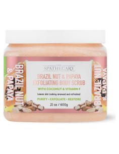 Exfoliante Corporal The Spathecary 600 g Nuez de Brasil y Papaya