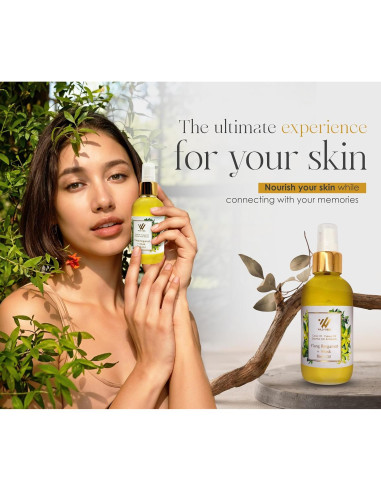 Aceite Corporal Orgánico Wild Vibes 118 ml Bergamota y Almizcle