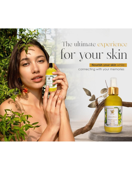 Aceite Corporal Orgánico Wild Vibes 118 ml Bergamota y Almizcle