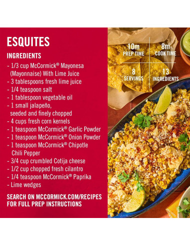 Mayonesa McCormick con Jugo de Lima 3.54 kg - Sabor Mexicano