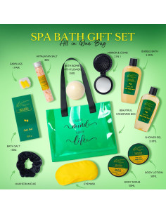 Kit de Spa de Regalo Saint Roy 13 Piezas Eucalipto y Menta 2