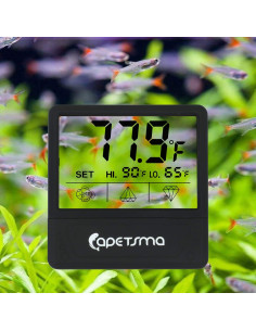 Termómetro Digital para Acuario Capetsma CA-01 Pantalla Táctil 2