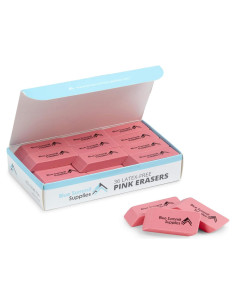 Borradores Rosados Blue Summit Supplies, Set de 36 Unidades