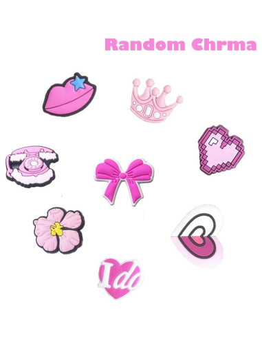 35 Pcs Encantos de Zapatos para Niñas PVC Kawaii