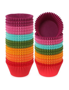 Forros para Cupcakes Jumbo Caperci 300 Unidades Brillantes