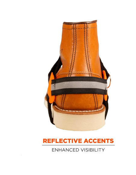 Clavos de Tracción Ergodyne TREX 6315 para Talón, Negro