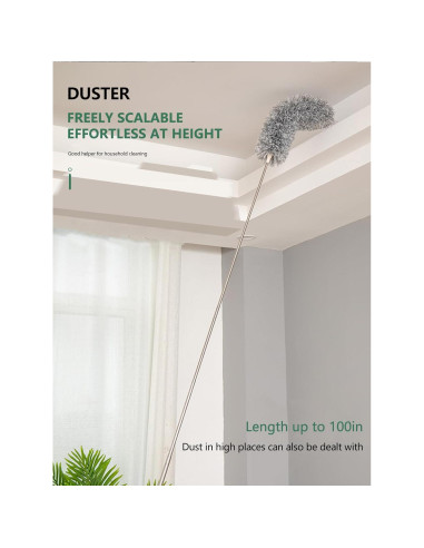 Duster Extensible SetSail 254 cm Microfibra Lavable Flexible