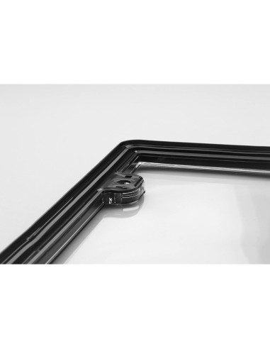 Cubierta y marco de placa de licencia WeatherTech ClearCover azul