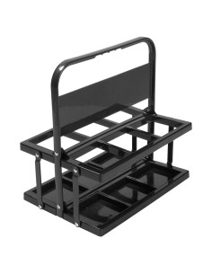 Transportador de Botellas de Agua Plegable Champion Sports Negro