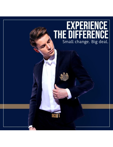 8 Varillas de Metal para Cuellos de Camisas de Hombre - 5.08 y 6.35 cm