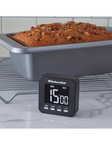 Temporizador Digital KitchenAid KQ912 Magnético Retroiluminado