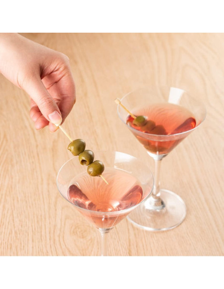 Palillos de cóctel desechables Restaurantware 100 unidades 8.9 cm