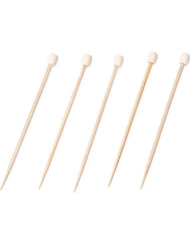 Palillos de cóctel desechables Restaurantware 100 unidades 8.9 cm