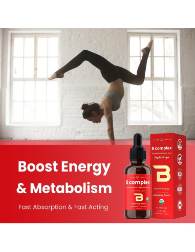 Gotas Líquidas de Vitaminas B NutraChamps 60ml Veganas