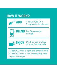 Leche de Almendra Concentrada La Purita 384.5g Vegana Sin Azúcar 2