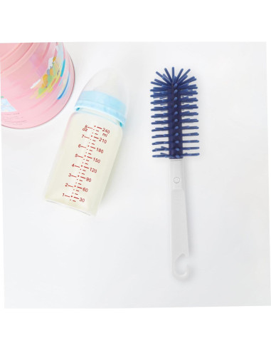 Set de Cepillos de Limpieza para Botellas y Tetinas - Azul