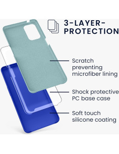 Funda de Silicona TPU KW-Commerce para OnePlus Nord N200 5G - Azul Báltico 2