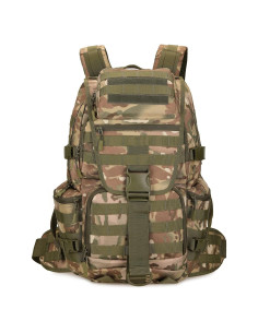 Mochila Táctica Militar KXBUNQD 50L Impermeable Camo Selva