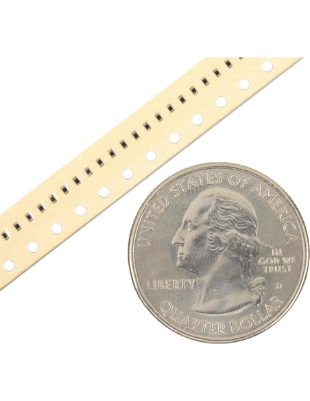 Resistores de Chip 0R 0402 200pcs +/-5% Naughtystarts
