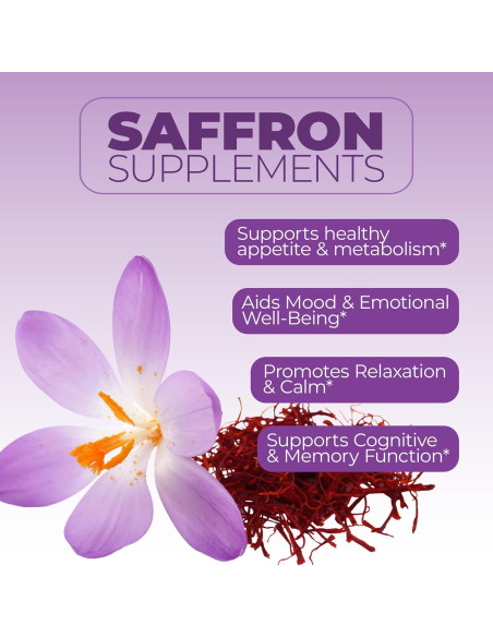 Suplemento de Azafrán Vimerson Health 60 Cápsulas Veganas Suplemento de Azafrán Vimerson Health 60 Cápsulas Veganas