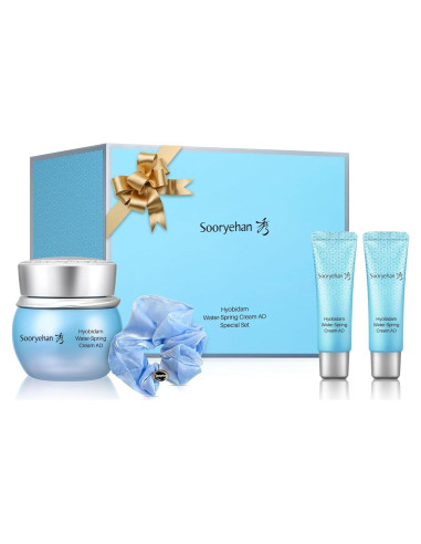 Conjunto Crema de Agua Sooryehan AD 124.2 ml - Hidratante Coreano