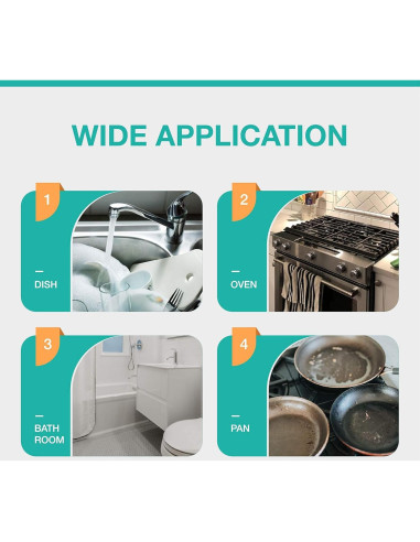 Recargas de Esponja para Varita de Platos HELIME - 6 Piezas