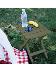 Mesa Lateral Plegable Camco Adirondack 2 Pzas Resistente 2