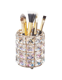 Organizador de Brochas de Maquillaje Aila Cristal 10.5x12cm