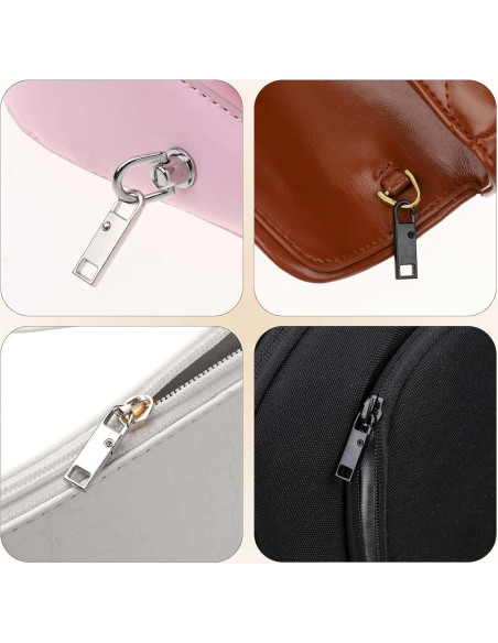 10 Piezas Tiradores de Cremallera Metal Abeillo - Reemplazo Desmontable