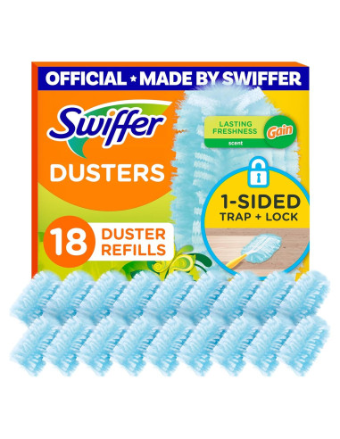 Recarga Swiffer Dusters 18 unidades Aroma Gain para limpieza