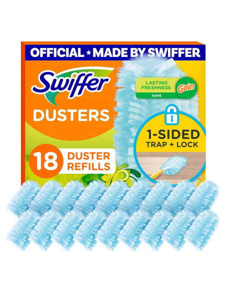 Recarga Swiffer Dusters 18 unidades Aroma Gain para limpieza