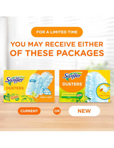 Recarga Swiffer Dusters 18 unidades Aroma Gain para limpieza